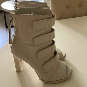 Off White DKNY Ankle Boots